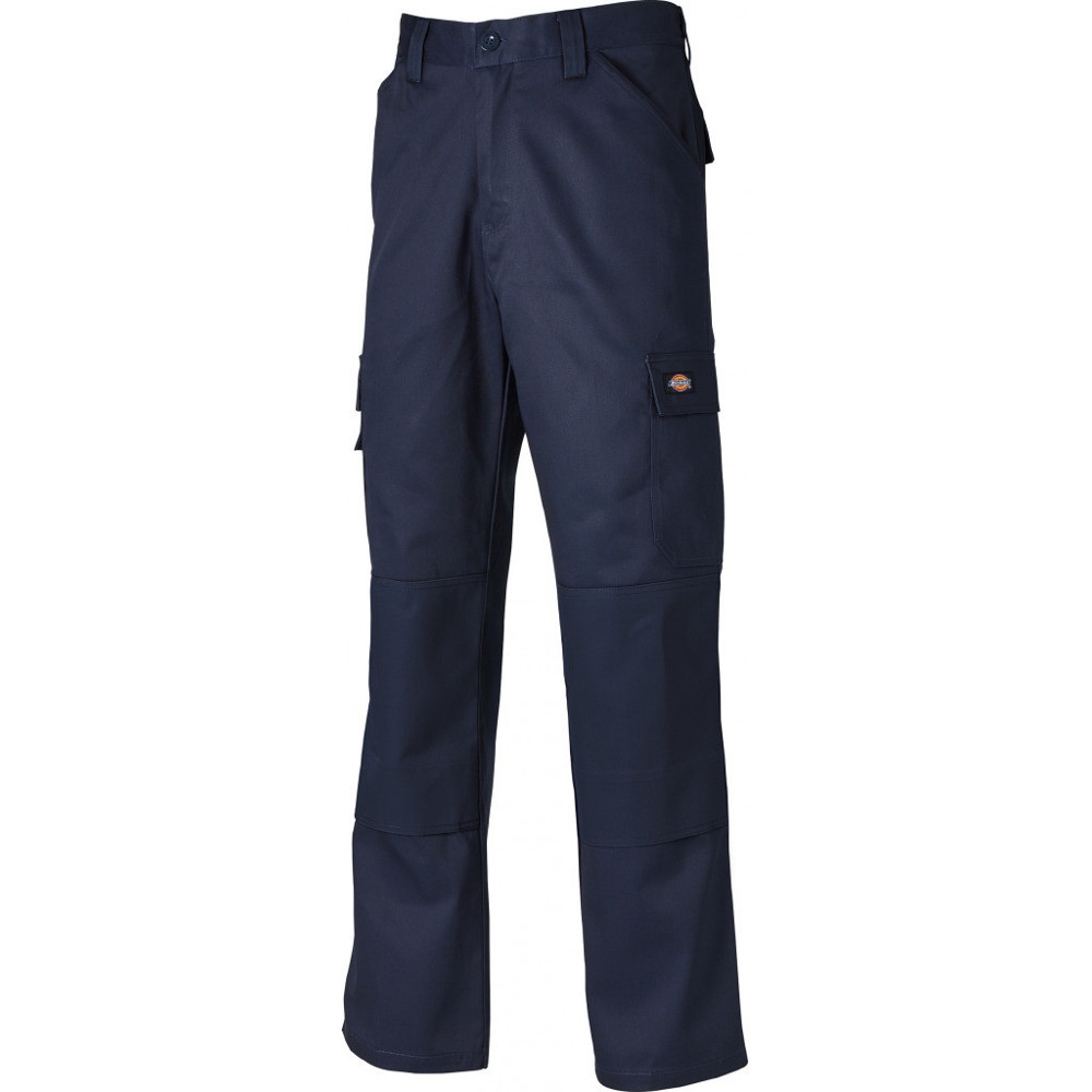 Dickies Herren Everyday Polycotton Knieschoner Taschen Arbeitskleidung Hose in Marineblau Image