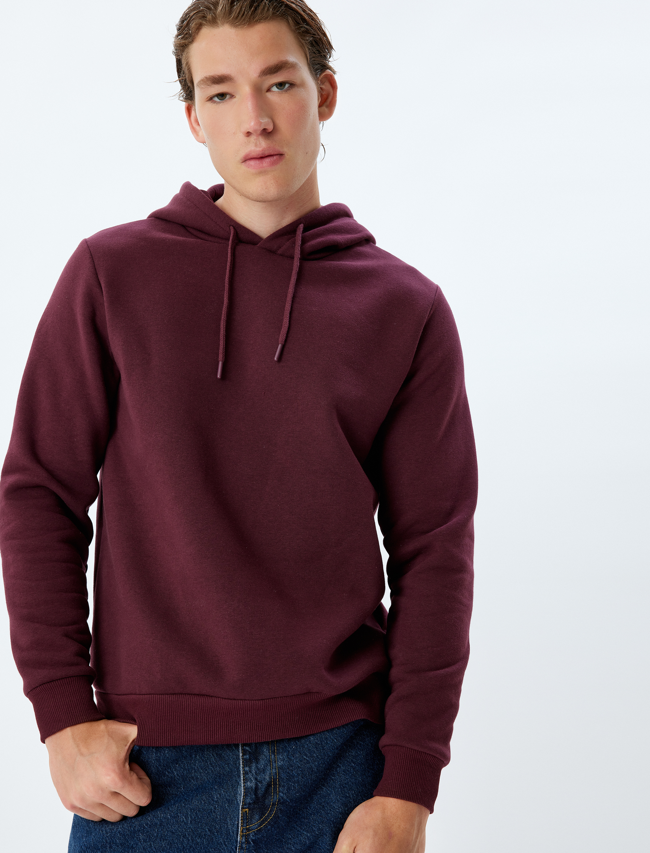 Koton Sweatshirt Kapuzenkragen Softshell Sweatshirt Image