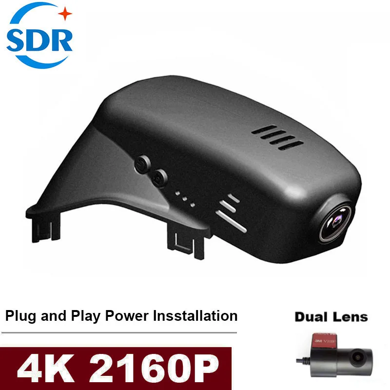 4K UHD 2160P Plug and play Car DVR Video Recorder WiFi Dash Cam for Volvo s60 2012 2013/ S60L S80L XC70 2014 2015/ V60 2012~2016