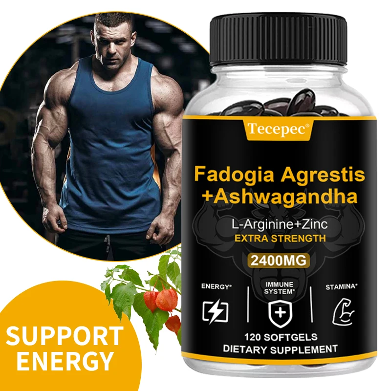 Energy Boost, Stamina, Muscle Growth, Stress Relief, Men's Health Supplement