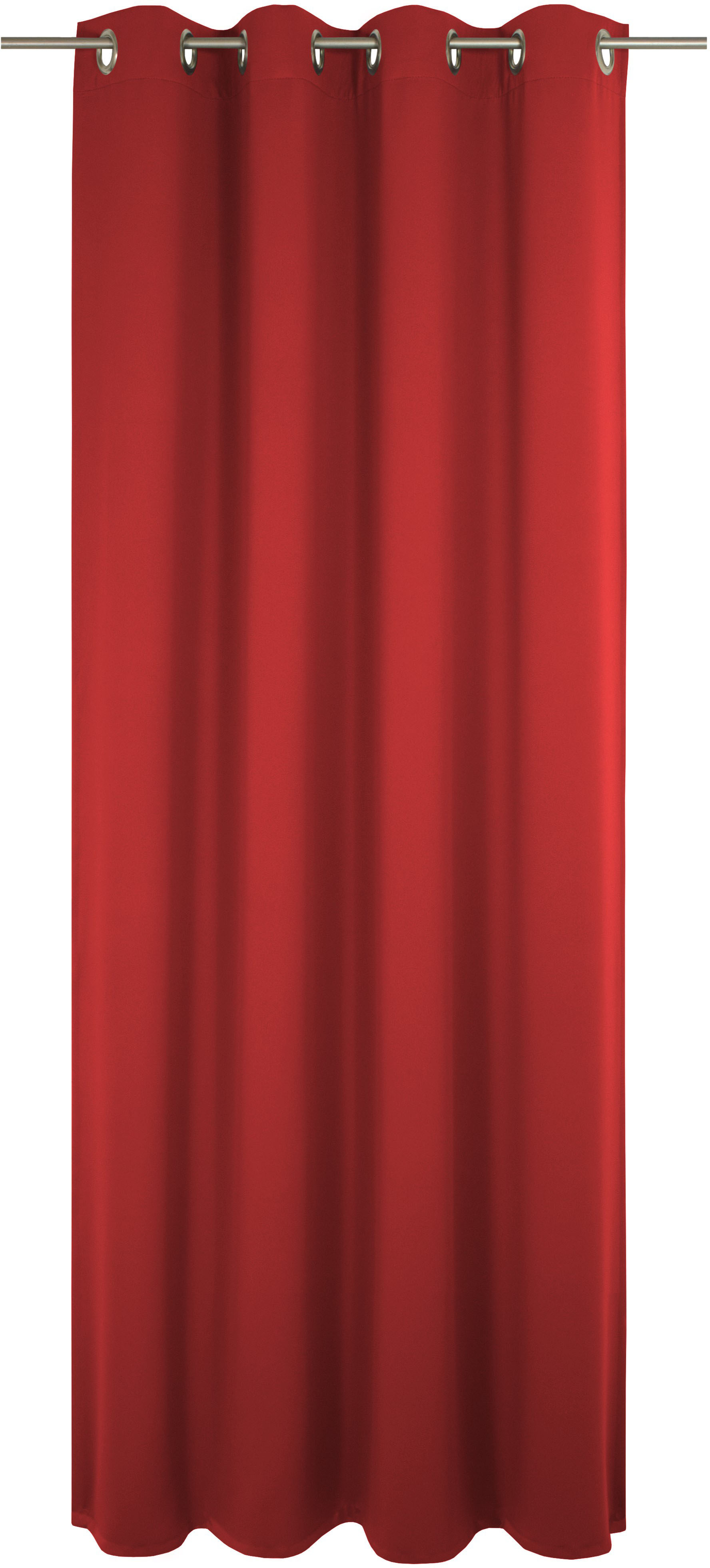 Vorhang WIRTH "Newbury", rot, B:130cm H:205cm, Baumwolle, Polyester, Gardinen, nach Maß Image