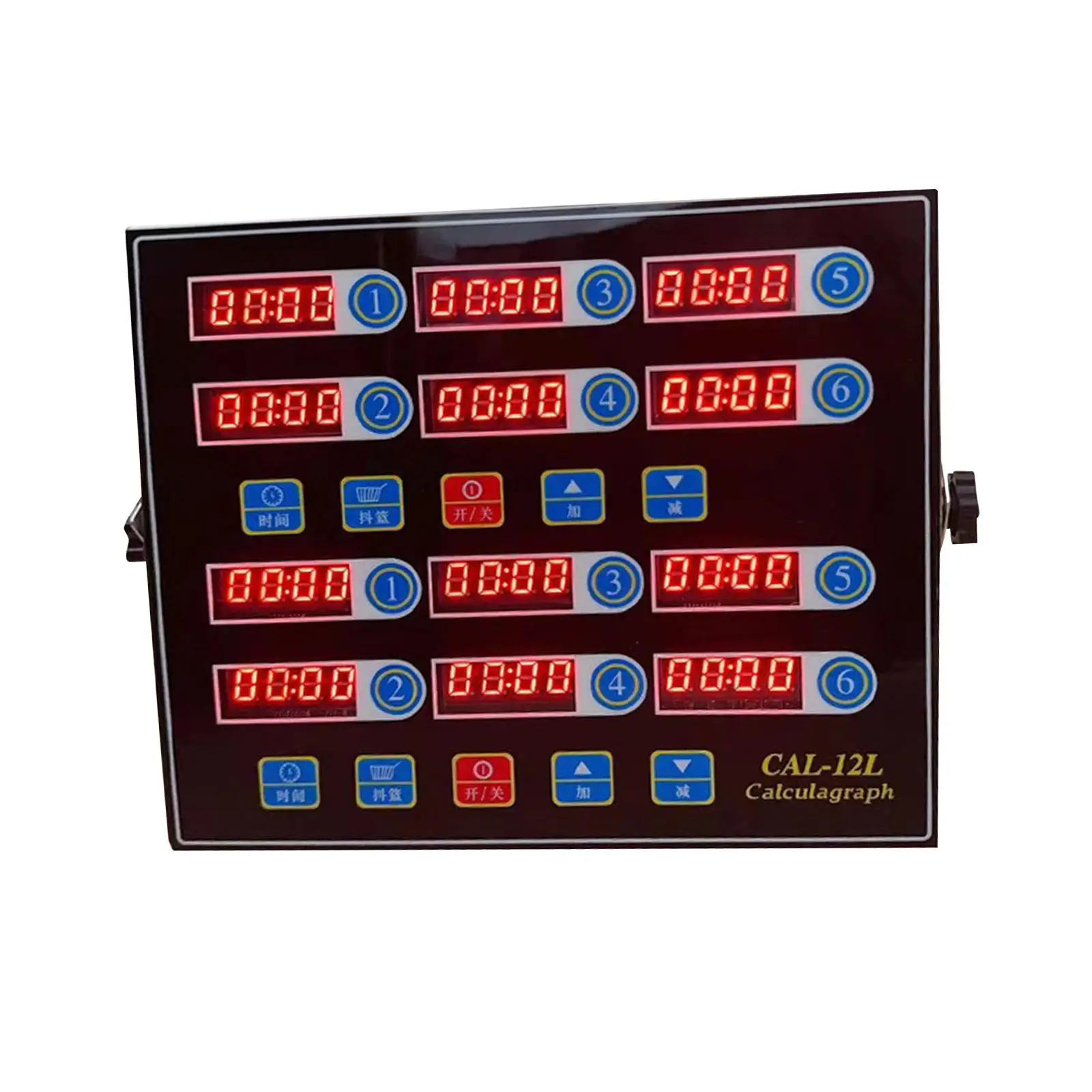 Minuterie de cuisine commerciale, minuterie de friteuse Chamonix, horloge de rappel pour la cuisine, frite à la maison, jetable, cuisine commerciale, 12 canaux