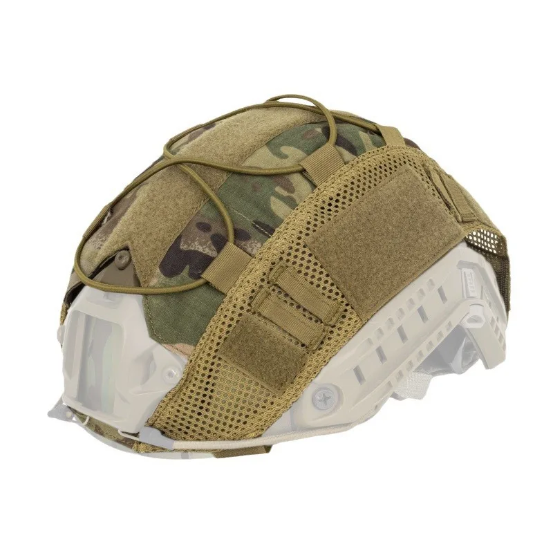 Taktische Helmabdeckung für schnellen Helm, Multi-Camo-Helmabdeckung für Airsoft-Helm, militärische Paintball-Jagd-Schießausrüstung Image