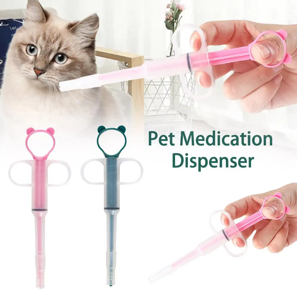 Pet Medizin Feeder Spritzen Für Katzen Hunde Trocken Und Nass Dual-zweck Mehrzweck Pet Wasser Feeder Push-typ Medikament Feeder Werkzeuge Image