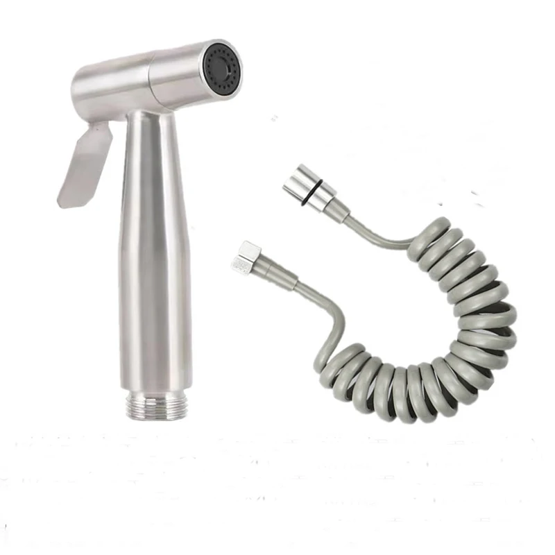 Bad Einzigen Kalten Wasser Wc Bidet Sprayer Wasserhahn Edelstahl Dusche Bidet Wand Montiert Frau Reiniger