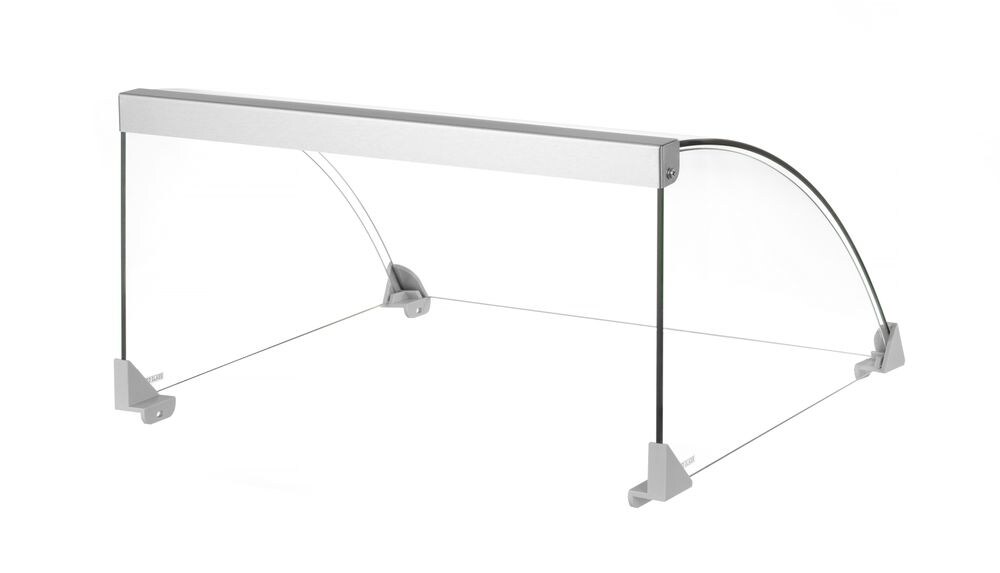 Hendi Glasabdeckung für Rollengrill, Für Rollengrill - 9 Rollen (268605), 470x401x(H)250mm Image