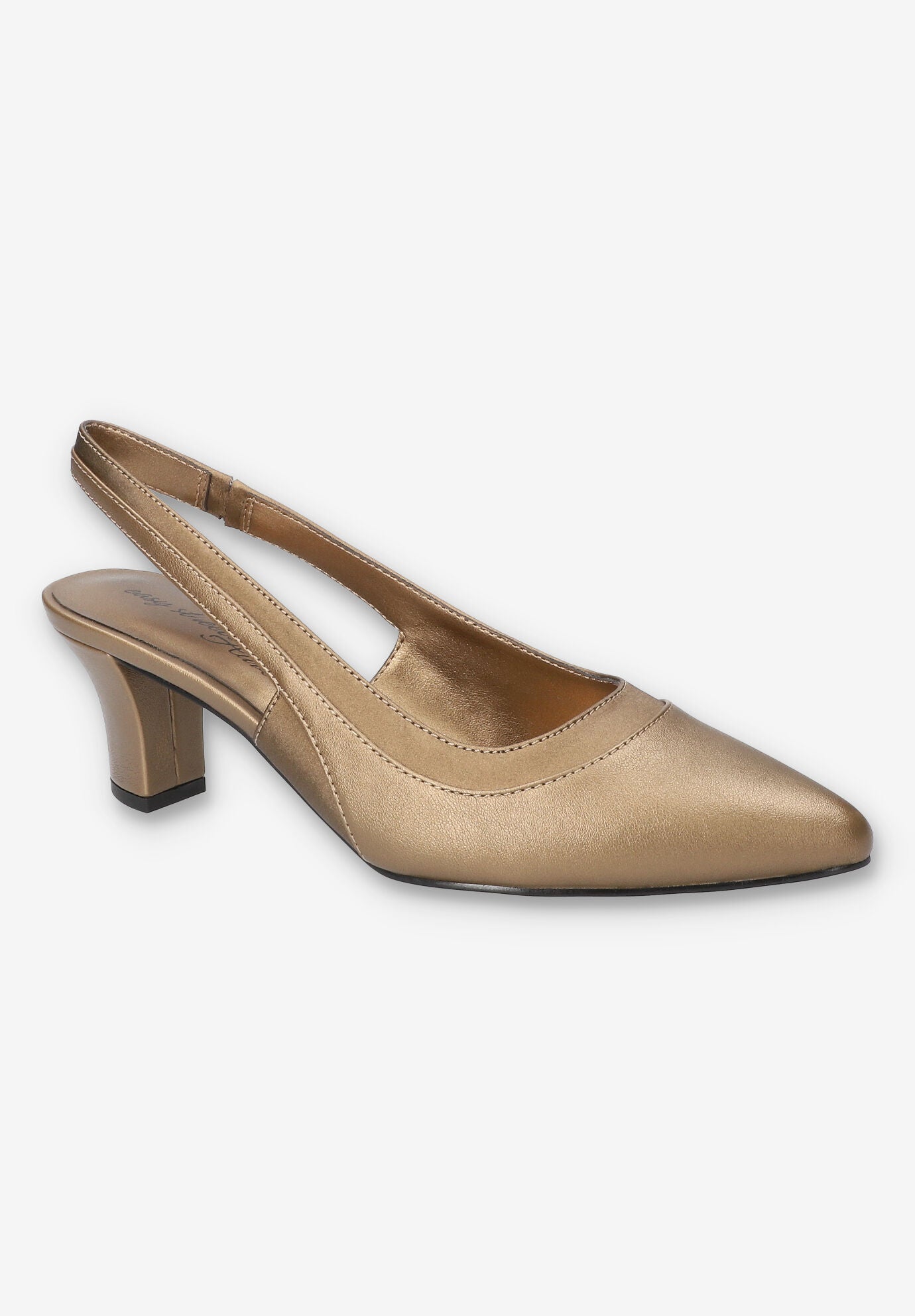 Women's Dessa Slingback Pump by Easy Street in Bronze (Size 8 M)
