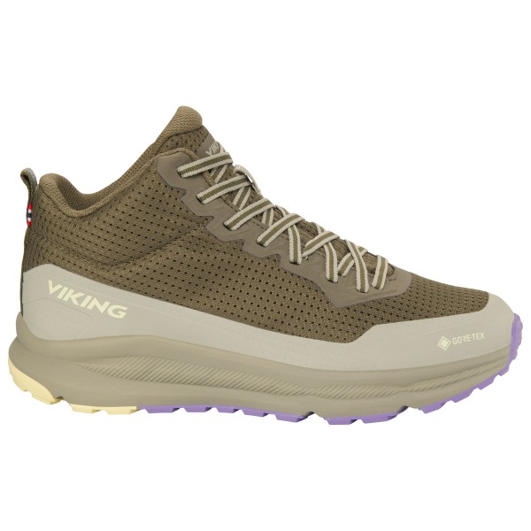 Viking - Women's Motion Mid GTX - Wanderschuhe 36 | EU 36 beige/oliv