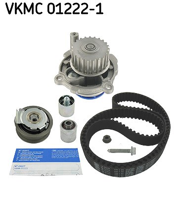 Skf Wasserpumpe + Zahnriemensatz [Hersteller-Nr. VKMC01222-1] für Audi, Seat, Skoda, VW Image