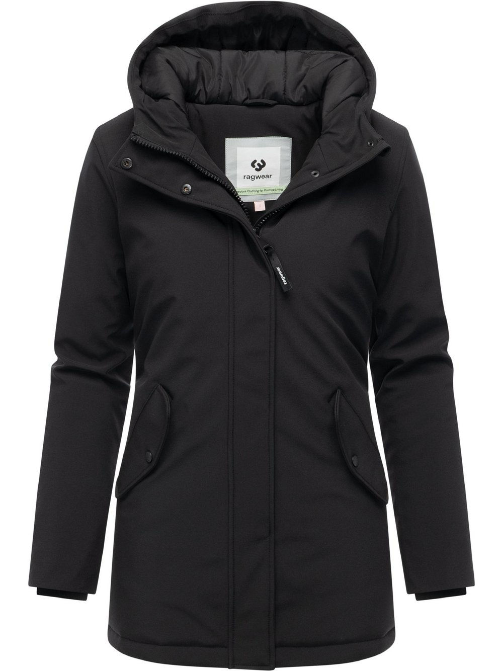 Ragwear Softshellmantel Damen schwarz, M Image