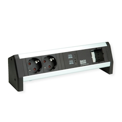 BACHMANN DESK 2xSchutzkontakt USB A&C, USB Charger 22W 1xABD GST18 Image