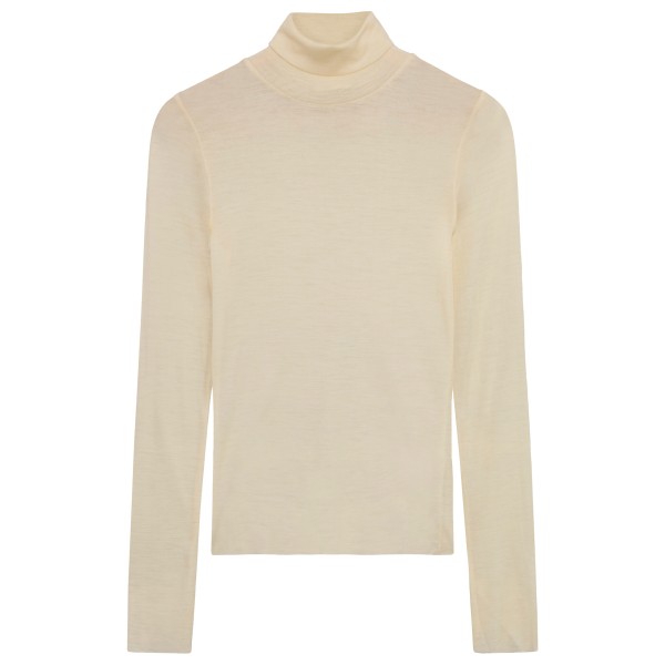 KnowledgeCotton Apparel - Women's Wool L/S Roll Neck - Wollpullover Gr M beige