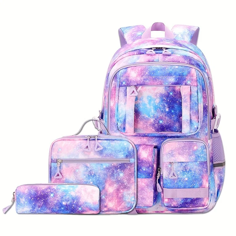 Kawaii filles sac d'école adolescent sac à dos de voyage décontracté grande capacité collège lycée étudiant ordinateur portable école sac à dos