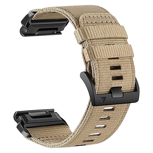 Uhrenarmband für Garmin Fenix 8 43mm Fenix 8 47mm Fenix 8 51mm Epix Pro 42mm Fenix 8 43mm 47mm 51mm 7S Quatix 7X Tactix 7 AMOLED Pro Enduro 2 Epix Gen 2 MARQ Series Descent Mk2S Mk2i Nylon Ersatz Gurt Image