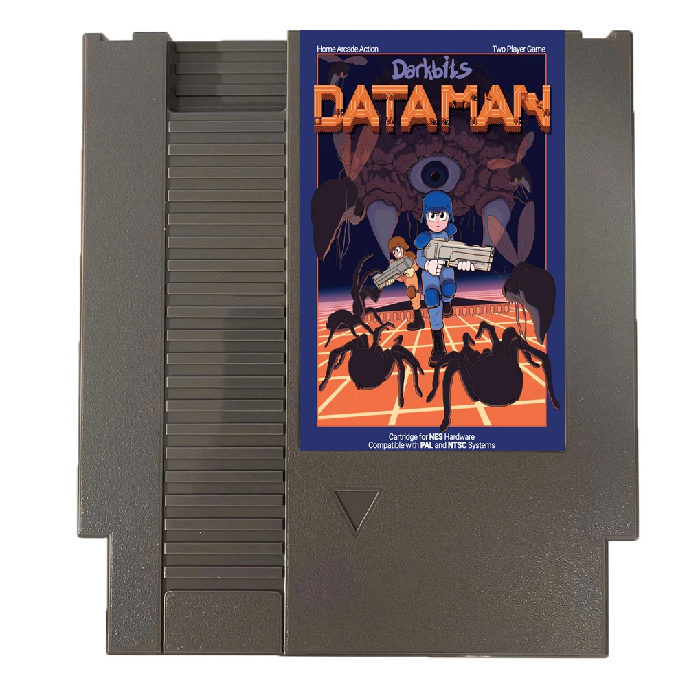 Dataman – Eine brandneue NES-Spielkassette, NTSC/PAL-Version, 8-Bit-72-poliger Videospiel-Kartenwagen für die Original-NES-Spielekonsole