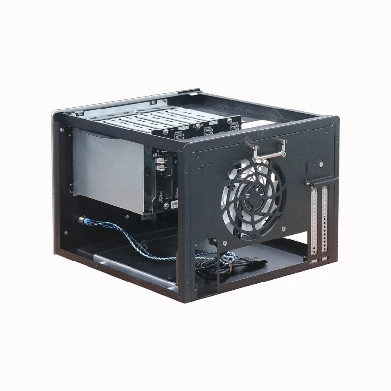 NAS 6-Bay-Speicherserver Home Private Cloud Desktop Hot-Swap-fähiges Gehäuse