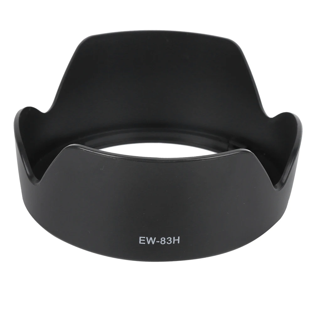 EW‐83H Kamera-Gegenlichtblende Gegenlichtblende EW‐83H Kunststoff Schwarz Kamera-Objektivblende für EF 24‐105mm f/4L IS USM Kameraobjektiv