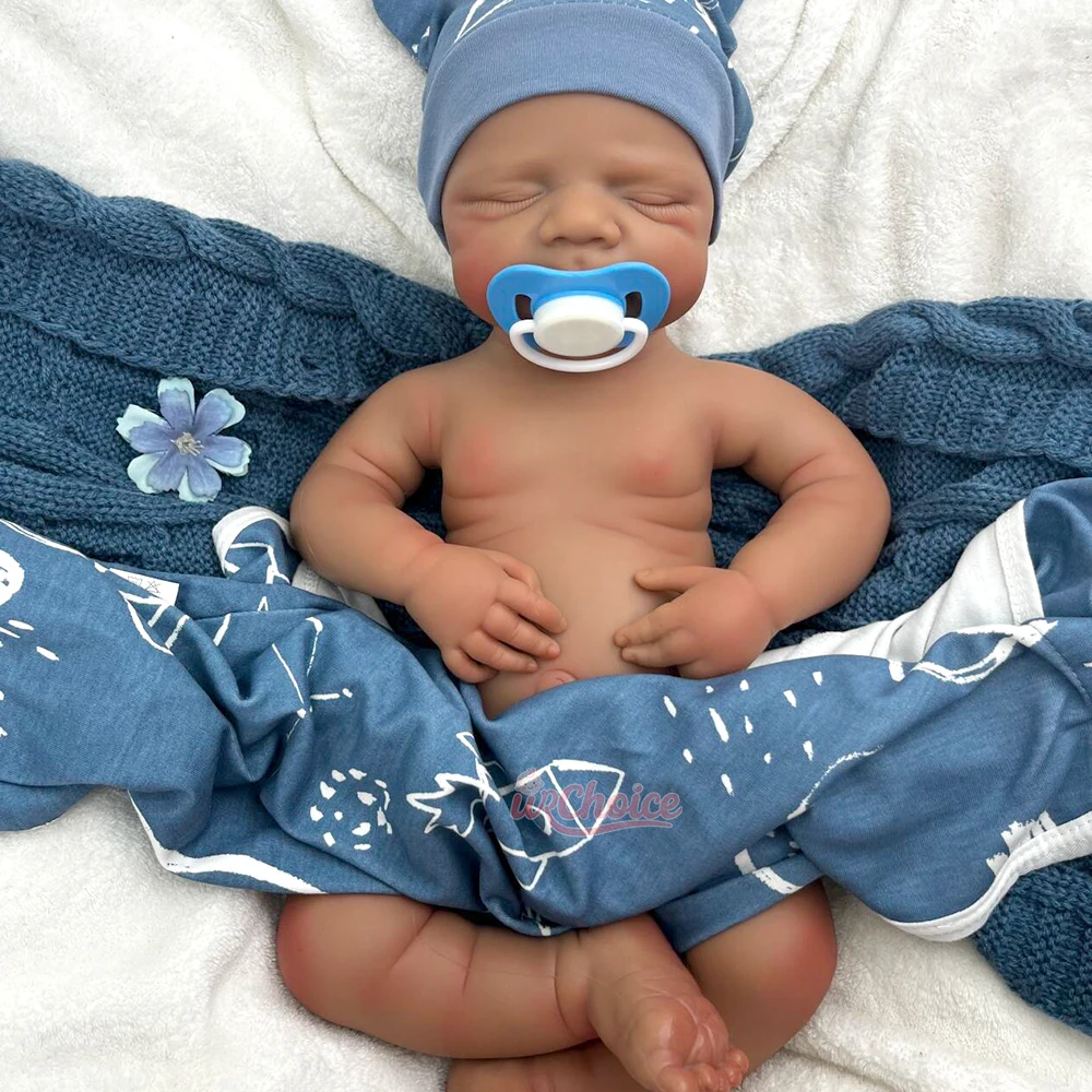 Künstler handbemalte 19 Zoll Pascale Silikon Reborn Baby Mädchen/Junge lebensechte 3D Haut Soft Touch waschbare Puppe für Sammler