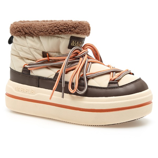 Napapijri - Women's Mid Boot Glacier - Winterschuhe US 6 | EU 36 beige/braun