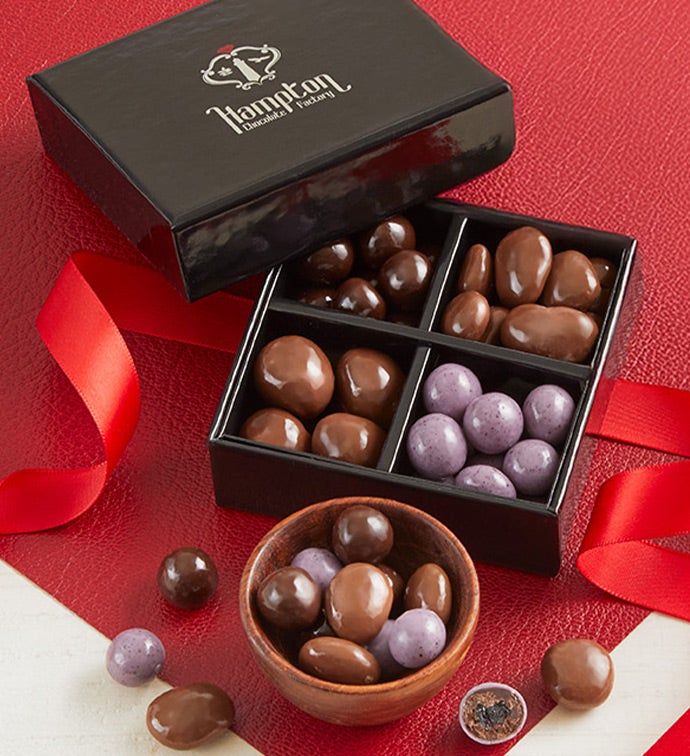 The Quogue Special Variety Collection - 4Pc, Family Item Food Gourmet Snacks Snack Mix, Gifts by Simply Chocolate