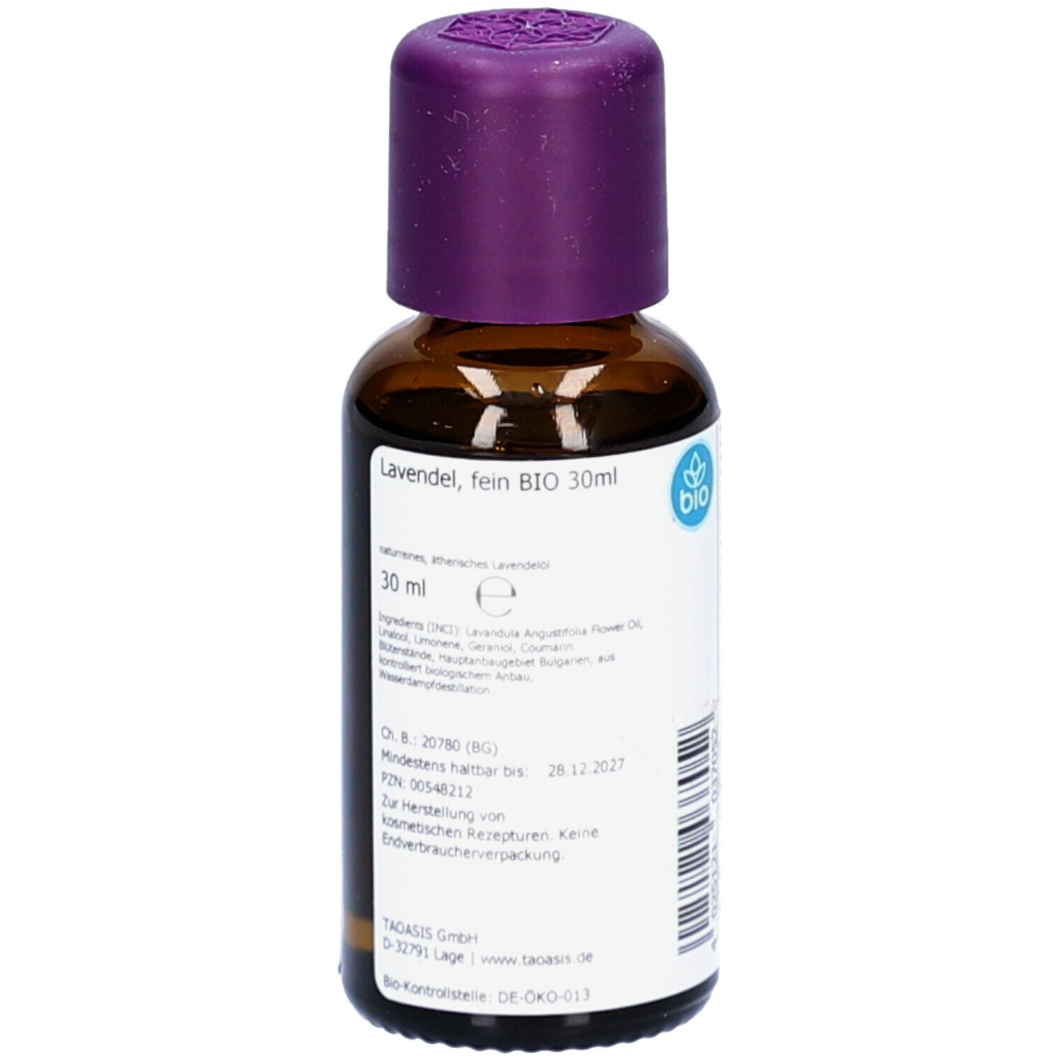 Lavendel ÖL fein Bio 30 ml Öl Image