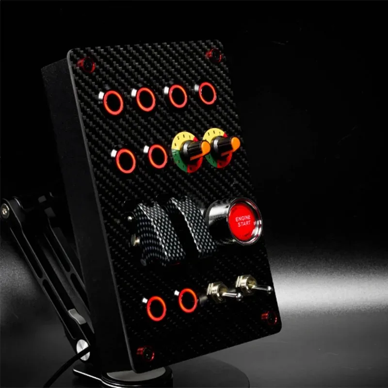 SIMNANMU Button Box SIM Racing Central Control Box PC USB für Fanatec Thrustmaster Simagic für Videospiele Image