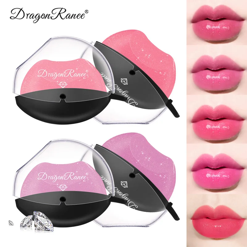 Lazy Lipstick Discolored Lip-shaped Lipstick Moisturizing Lip Dyeing Pigment Waterproof Lipgloss Matte Lipstick Non-stick Cup
