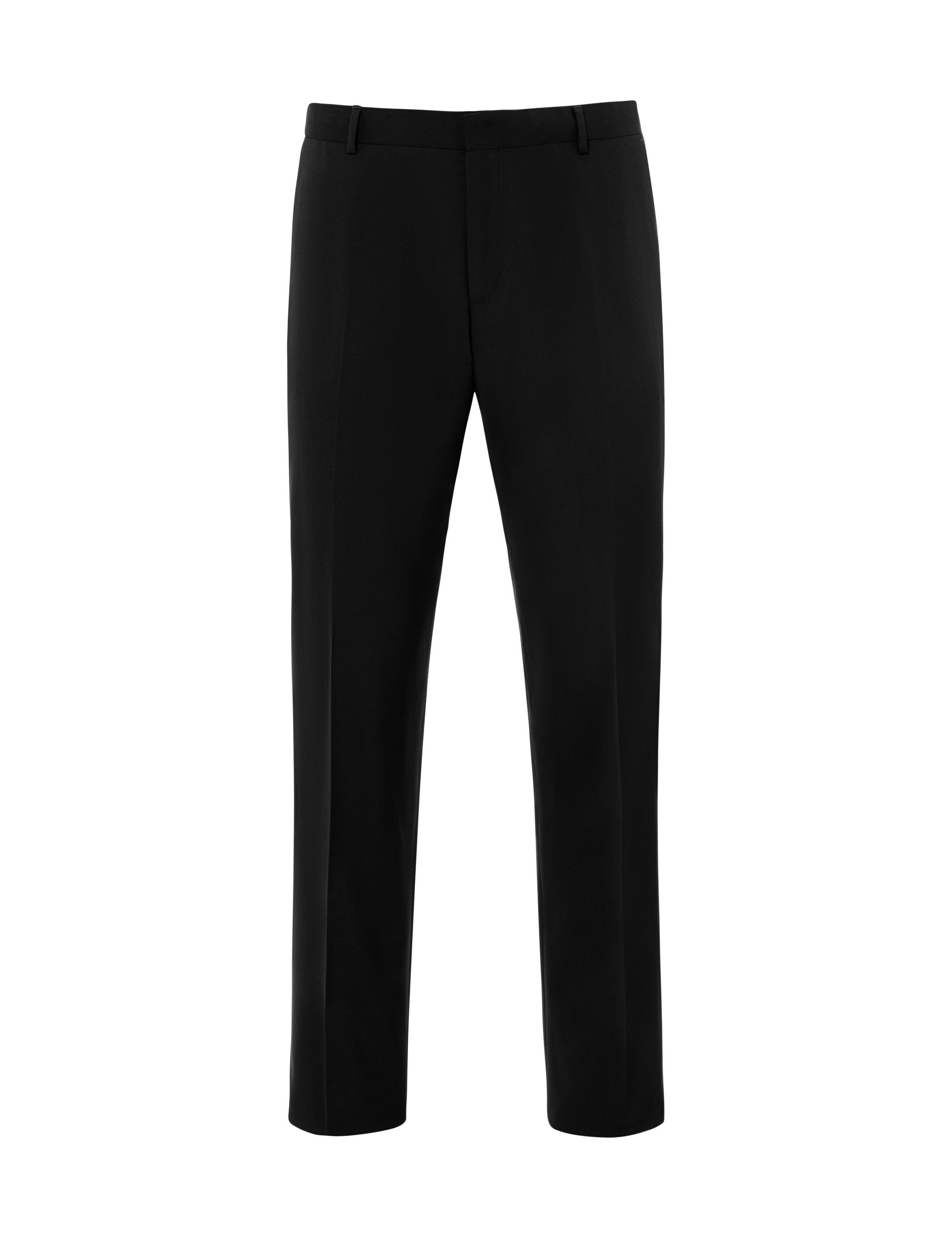 Anzughose THOMAS GOODWIN "Hose", Herren, Gr. 106, Untersetzt- und Schlankgrößen, schwarz, 80% Polyester;20% Viskose, unifarben, slim fit lang, Hosen, Geknöpfte Gesäßtaschen, 3935-3-20039 Image