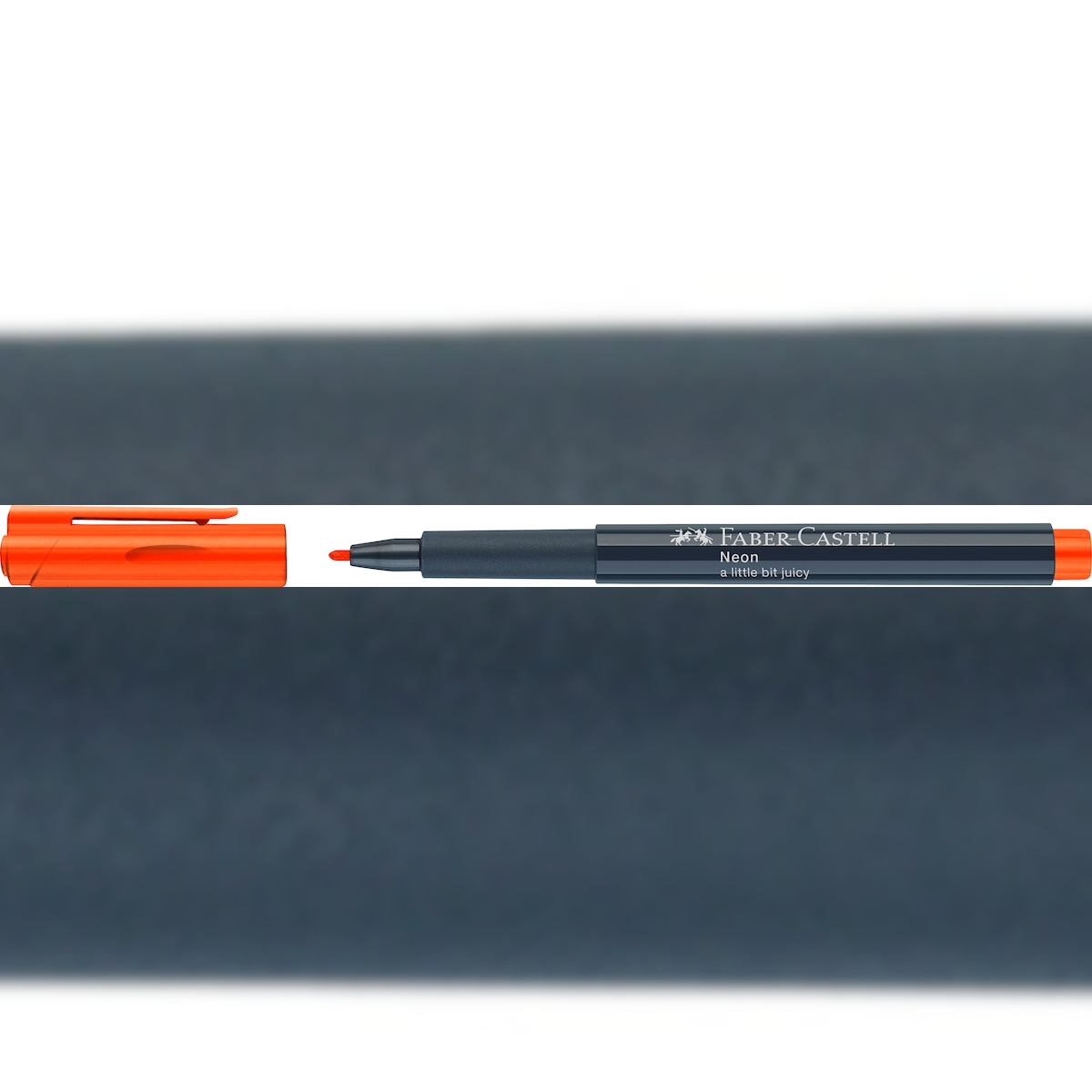 FABER-CASTELL Faber Castell Marker Neon Rundspitze 1,5 mm kadmiumorangedkl Image