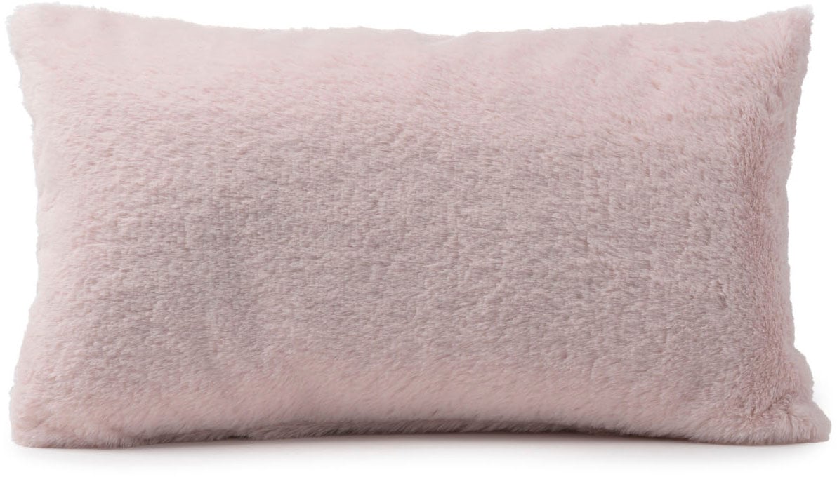 Dekokissen GÖZZE "Uni Flauschkissen LaPit", altrosa, unifarben, B:30cm H:10cm L:50cm, Polyester, Dekokissen_Sitzkissen_Kissenhüllen Image