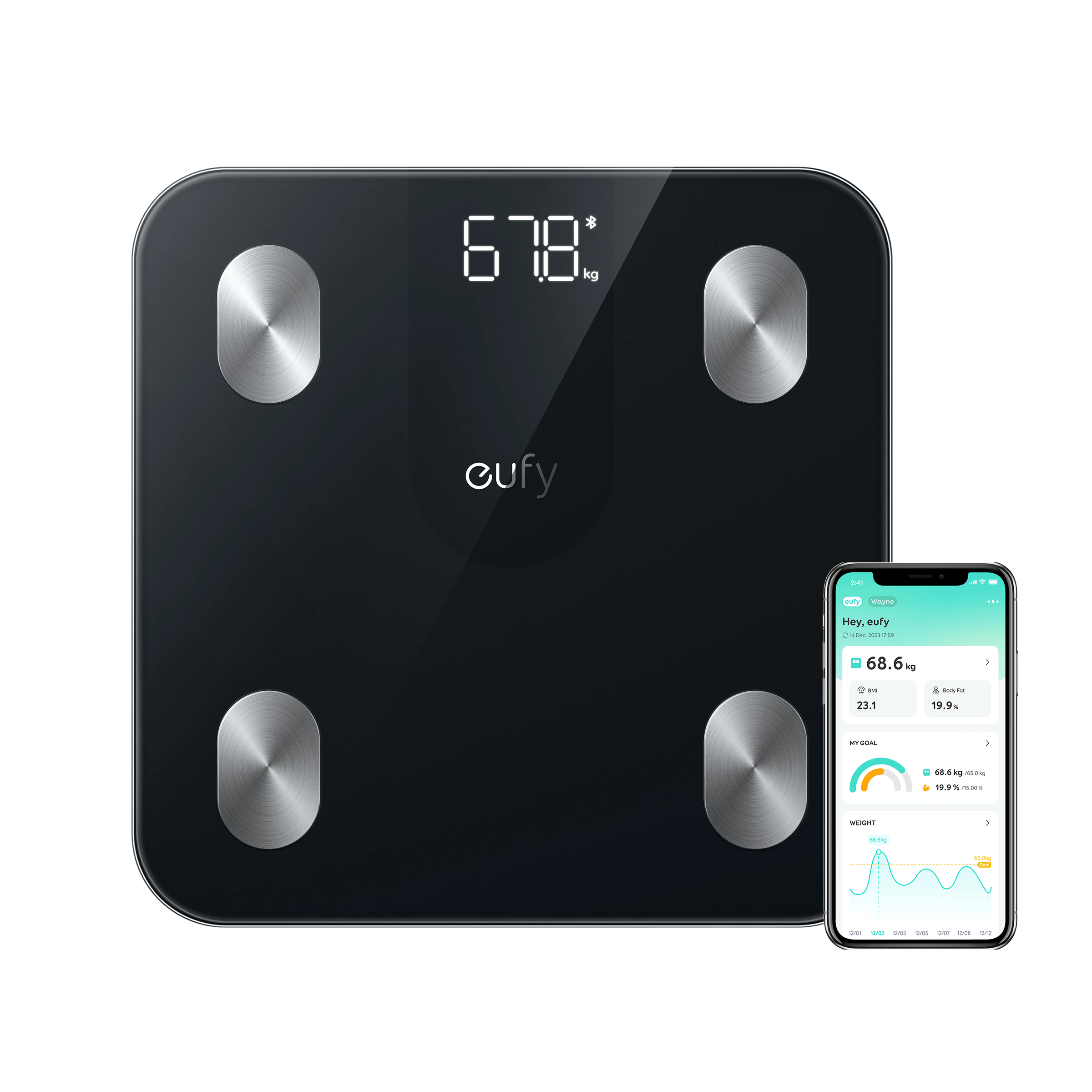 Smart Scale A1 Black