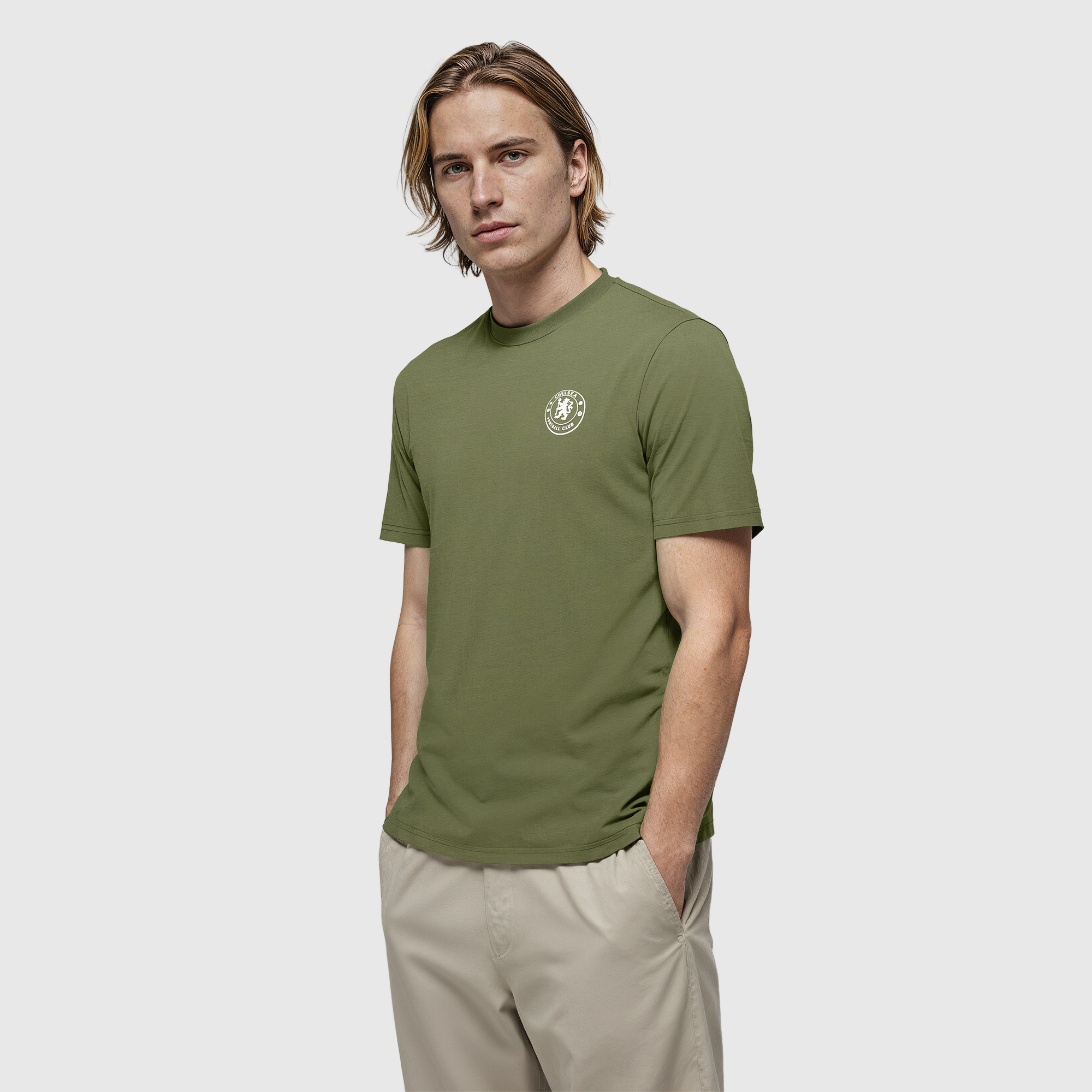 Chelsea Core T-Shirt – Khaki – Herren Image