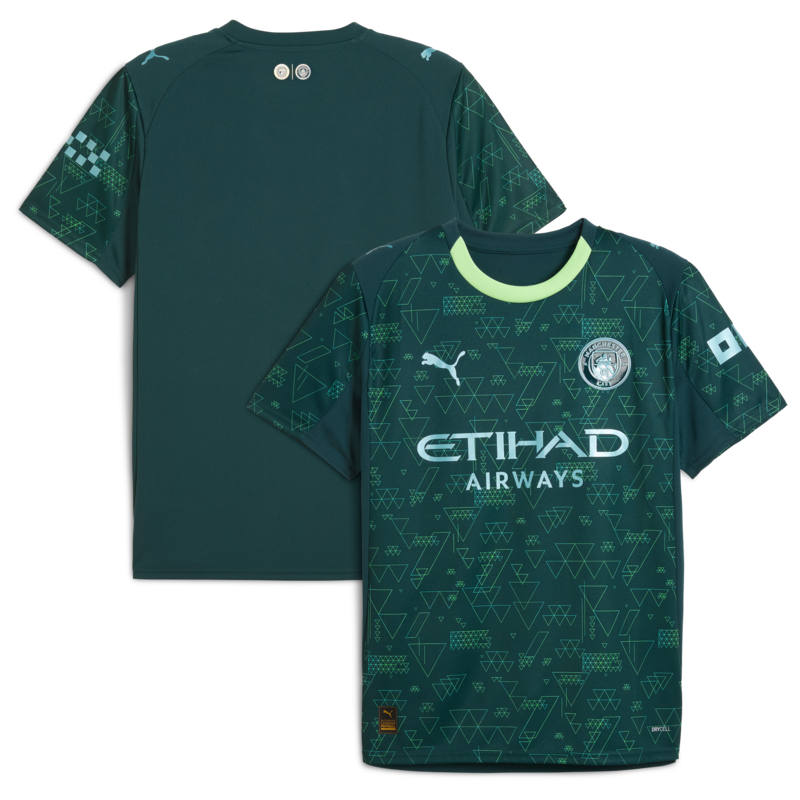 Manchester City PUMA Viertestrikot 2025-26 Image