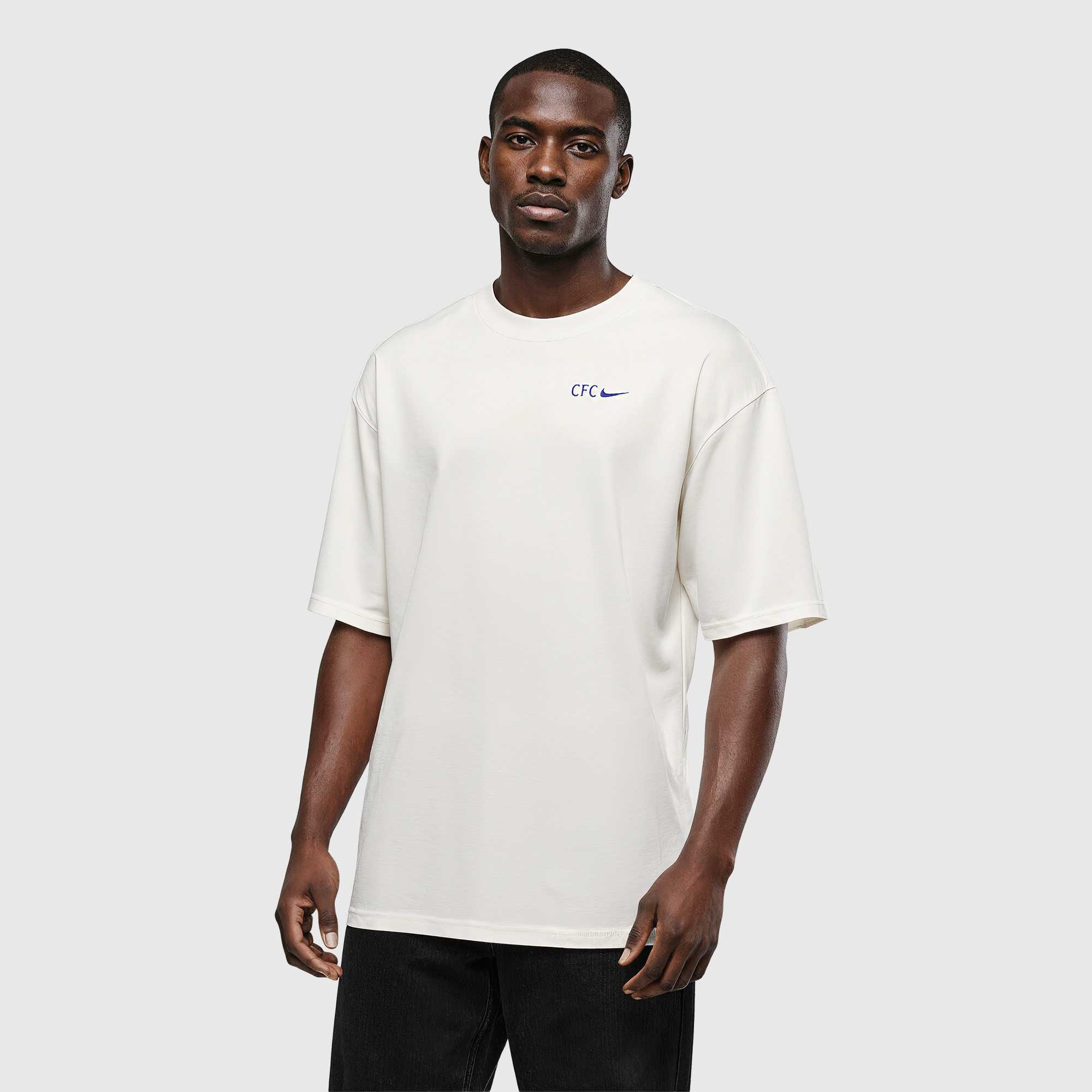 Chelsea Nike Peak Wortmarke T-Shirt – Phantom Image