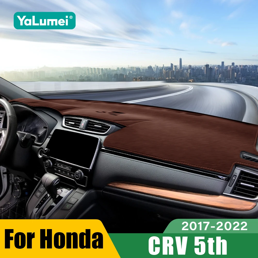 Für Honda CR-V CRV 5th 2017 2018 2019 2020 2021 2022 Auto Dashboard Sonnenschutz Abdeckung Matte Vermeiden Licht pad Zubehör Image