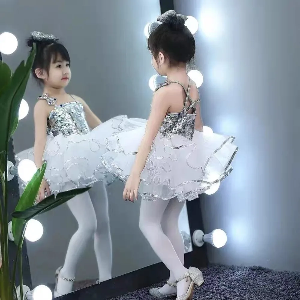 Costumi di scena Festa Fata Principessa Abbigliamento per bambini Abbigliamento per bambini Elegante tutù casual Abito da balletto Abiti per ragazze Abbigliamento da ballo