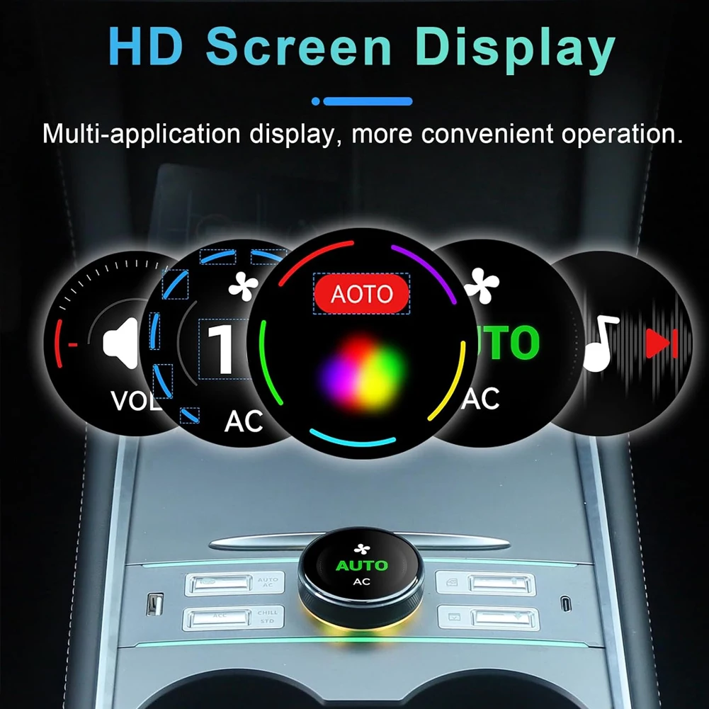 AC-Steuerung und Beifahrersitzsteuerung, USB Typ C, Smart Center Control, Erweiterungs-Dockstation für Tesla Model Y, Modell 3, 2021–2024 Image