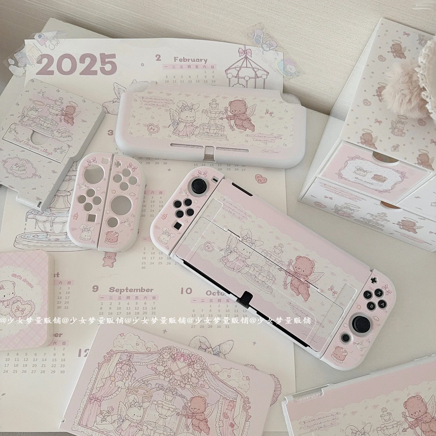 Original Schutzhülle für Nintendo Switch NS/OLDE/Lite Konsole Joy-Con Hard Case Switch kann in Dock mit Shell eingesetzt werden Image