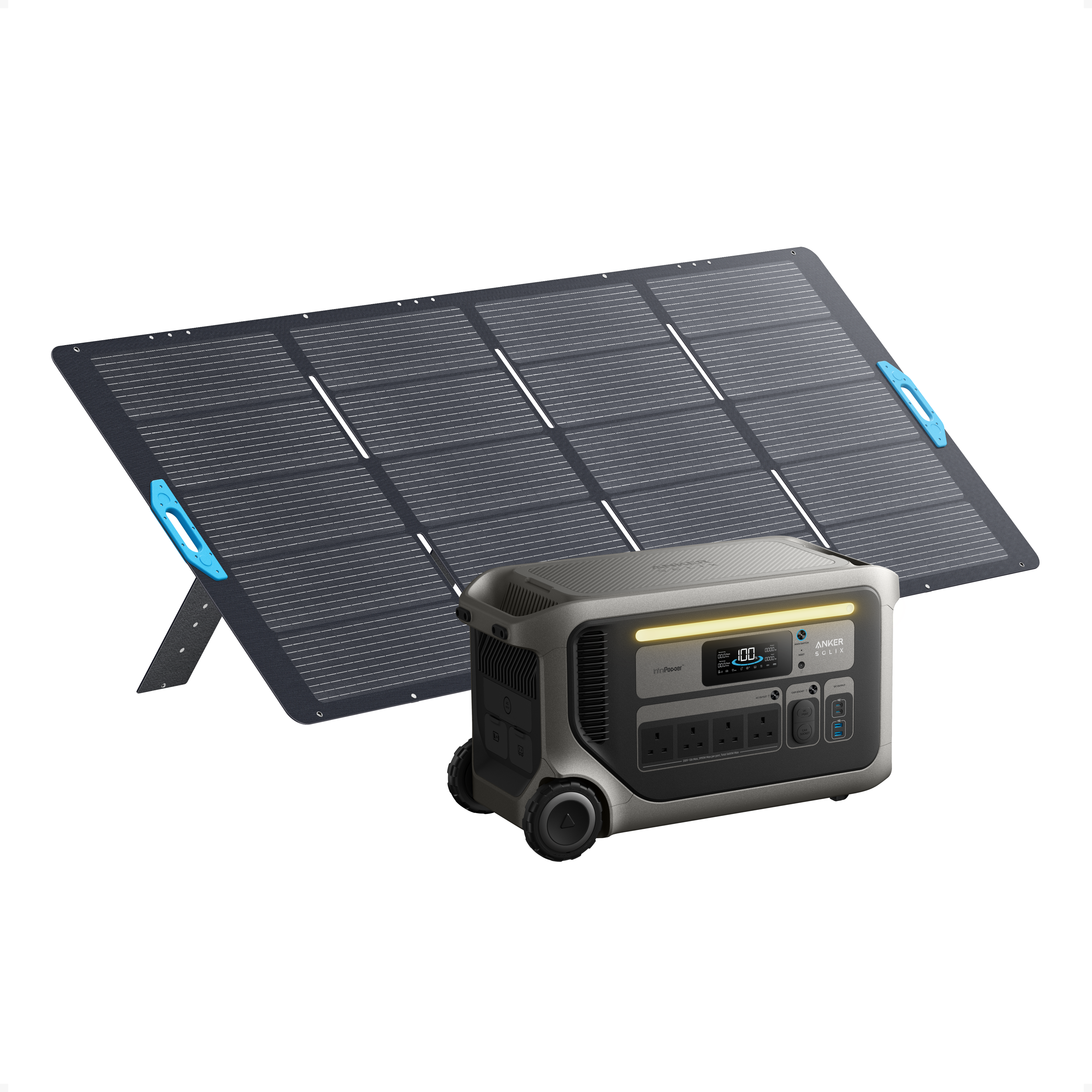 Anker SOLIX F3000 + 400W Portable Solar Panel