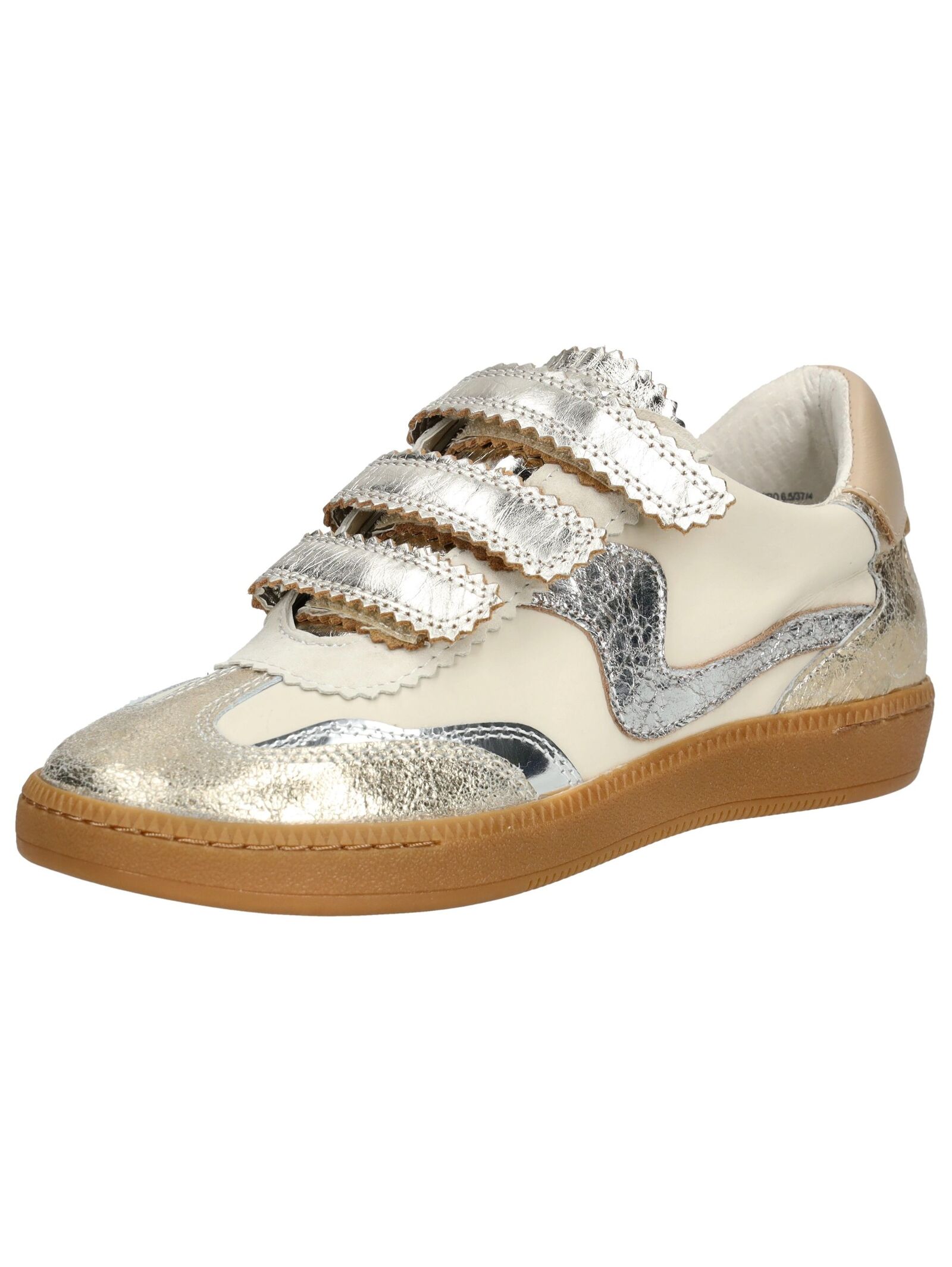 Sneaker DOLCE VITA "Dolce Vita Sneaker Lederimitat/Textil", Damen, Gr. 39, gold, Lederimitat, Textil, Schuhe Sneaker