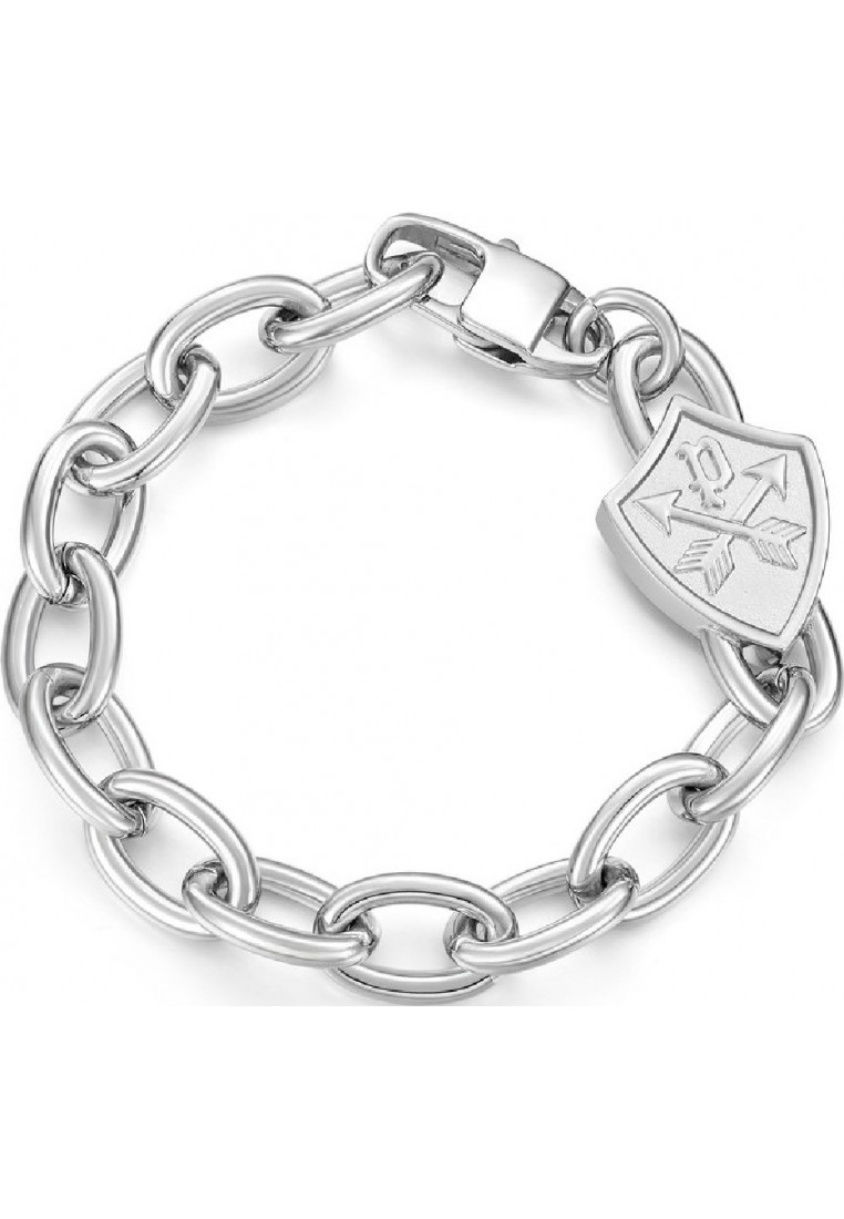 Police PEAGB0001616 Mens Bracelet - Silver - One Size | Police Sale | Discount Designer Brands