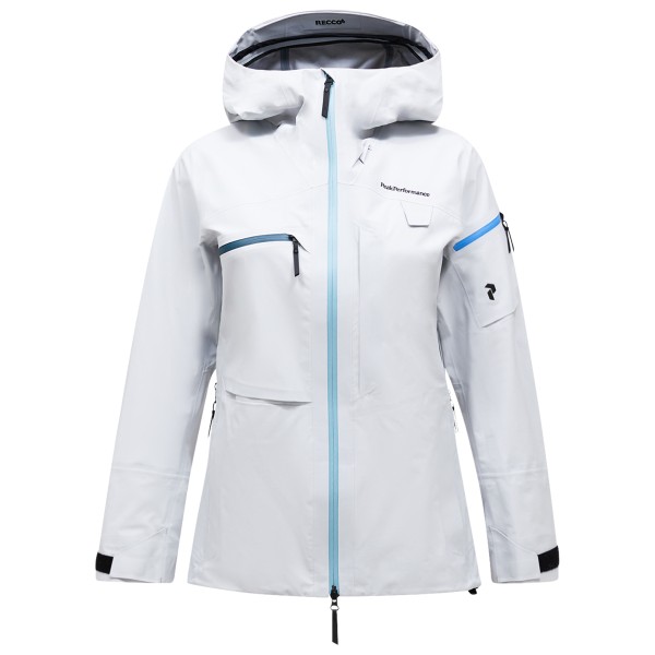 Peak Performance - Women's Alpine GORE-TEX 3L Jacket - Skijacke Gr M weiß/grau
