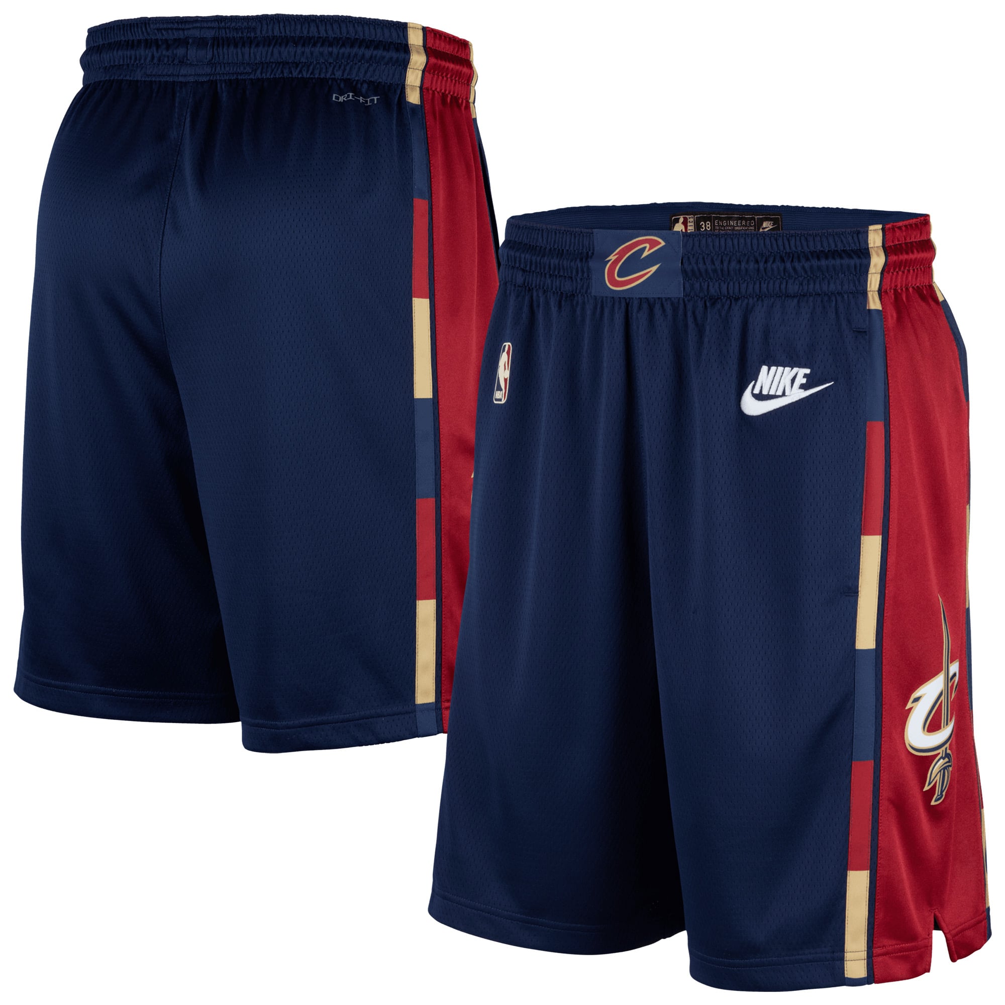 Short Nike Édition Classique des Cleveland Cavaliers - Unisexe - Homme Taille: M