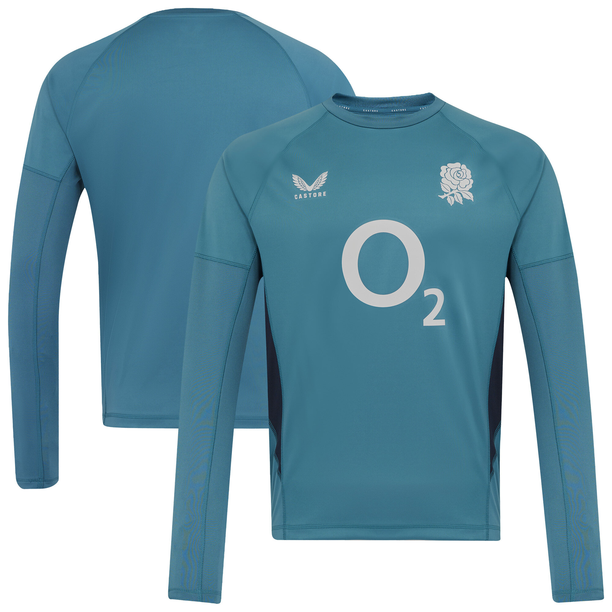 England Rugby Kontakt-Trainingsoberteil – Blau – Herren Image