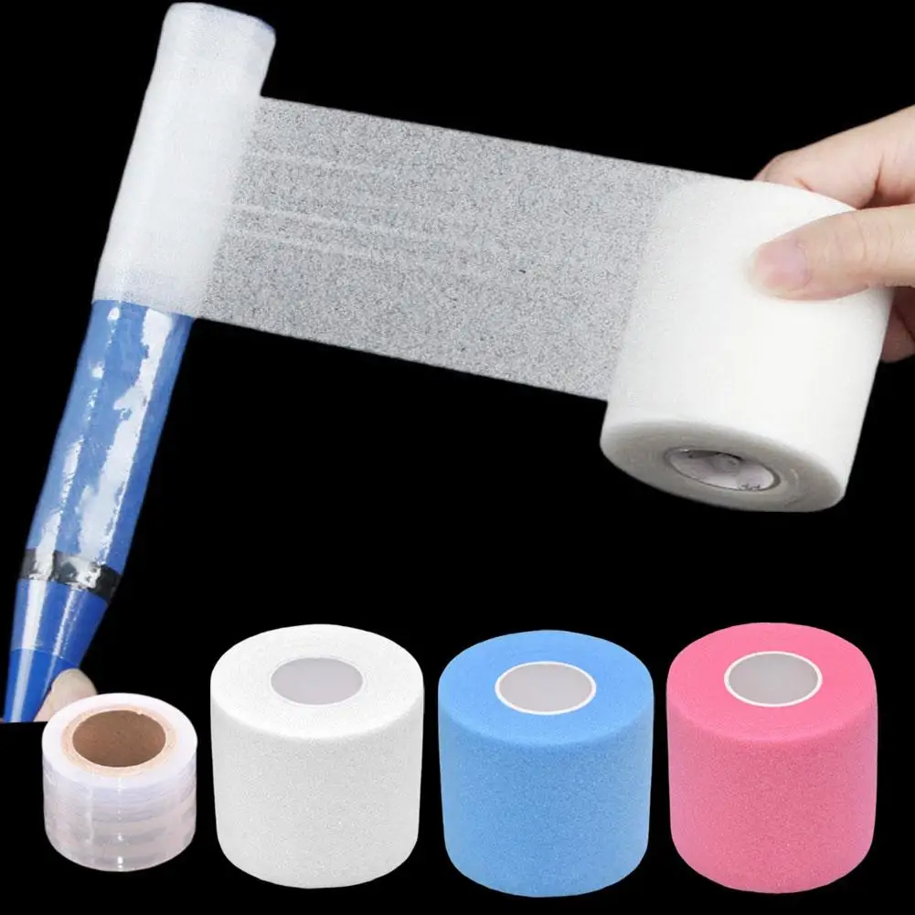Bande de mousse athlétique bande de mousse de Sport bande élastique bande de sous-enveloppe de Sport pour poignets coude genou jambe nouée