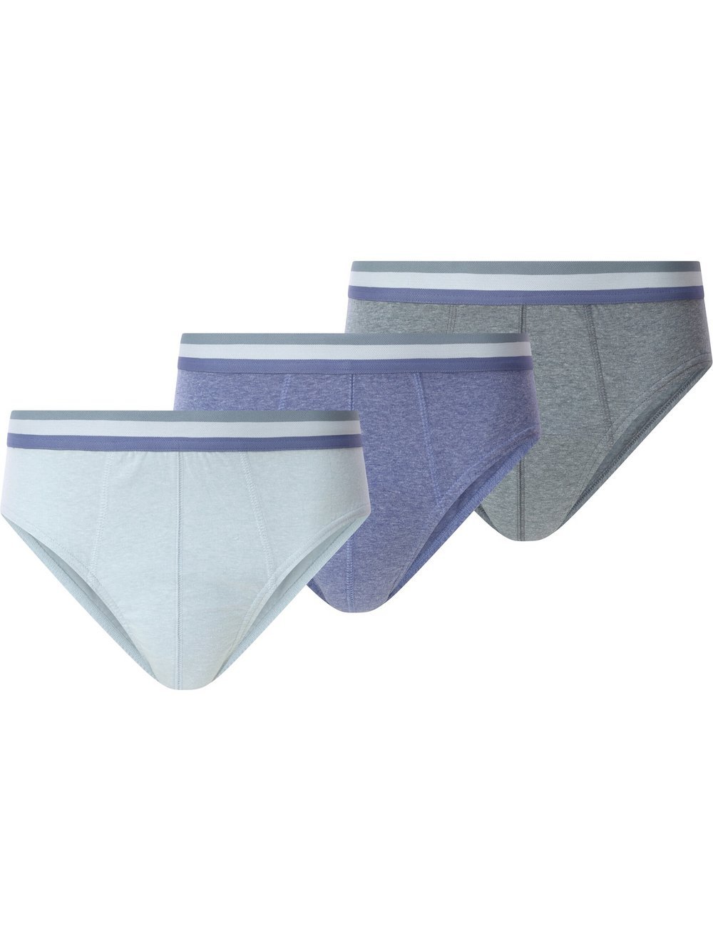 Jan Vanderstorm 3er Pack Slip Herren blau, XL Image