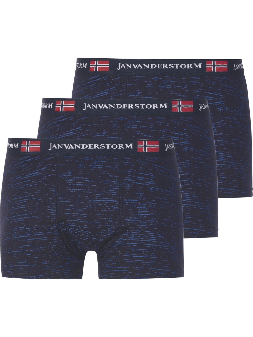 Jan Vanderstorm 3er Pack Retropant Herren blau, 7XL Image