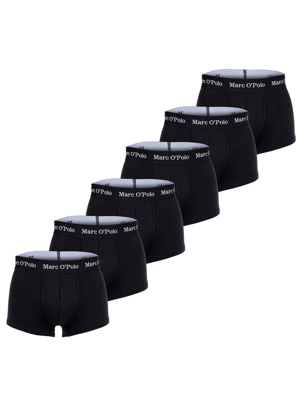 Marc O'Polo Boxershort 6er Pack Herren schwarz, L Image