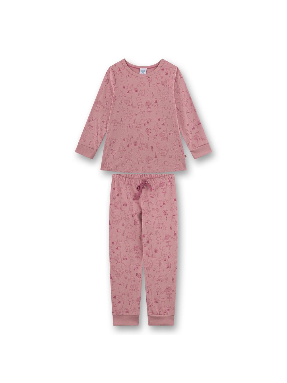 Sanetta Pyjama Mädchen rosa, 128 Image
