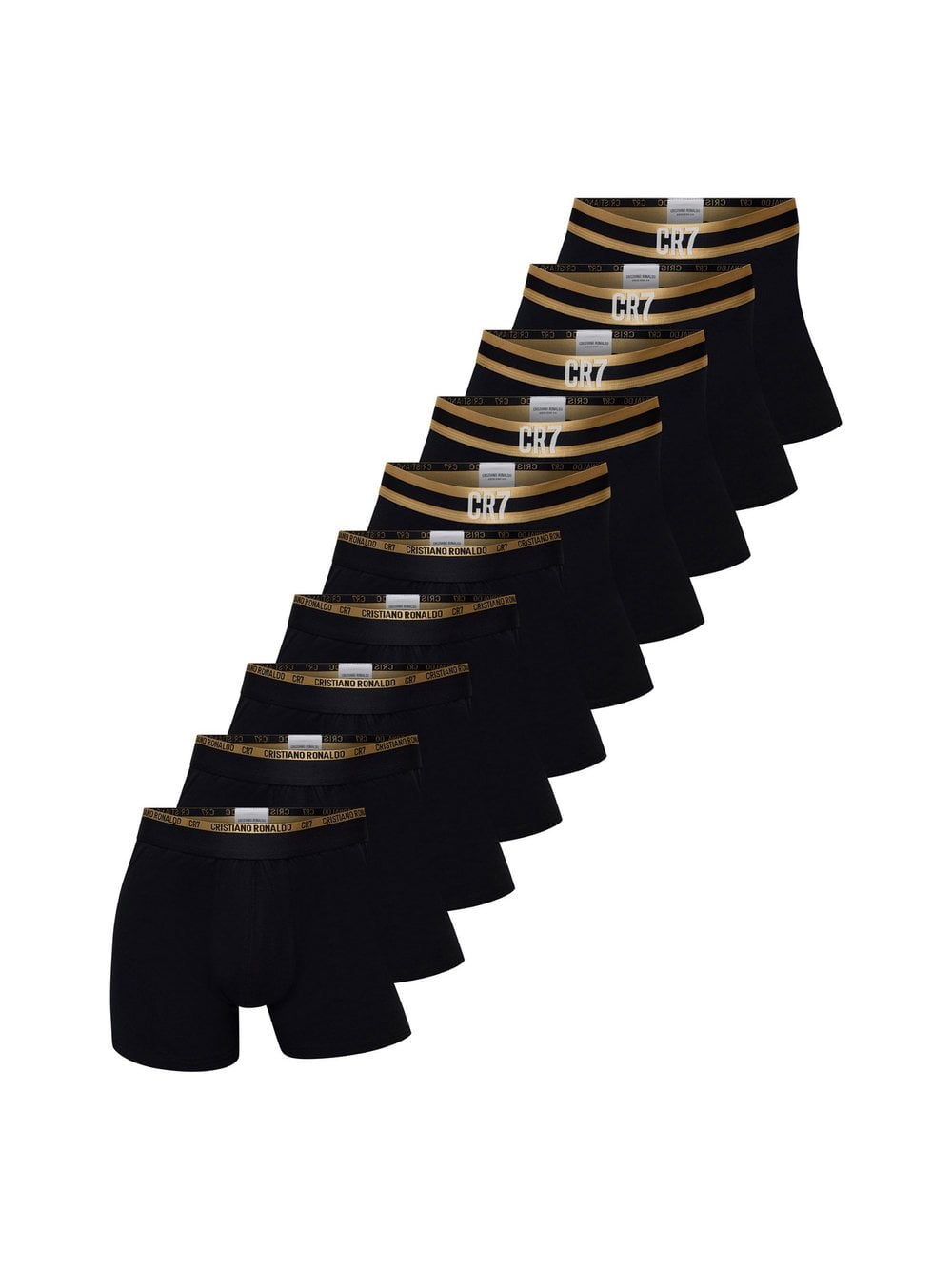 CR7 Boxershort 10er Pack Herren schwarz, L Image